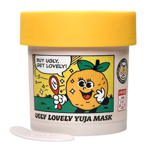 Маска для яркости кожи лица Yuja Mask Ugly Lovely The Face Shop