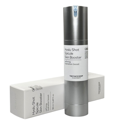 Бустер-сыворотка для лица со спикулами Hyalu Shot Spicule Skin Booster The Face Shop