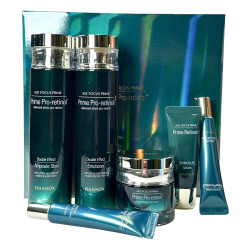 Набор уходовых средств для лица с фито-ретинолом Age Focus Prime Pro-retinol Double Effect Skin Care Full Special Set Isa Knox