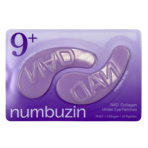 Патчи для зоны вокруг глаз NAD+ Collagen Under Eye Patch Numbuzin