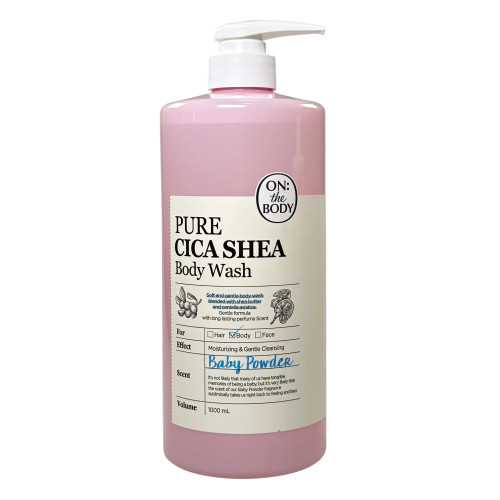 Гель для душа Pure Cica Shea Body Wash Baby Powder On:The Body Гель для душа Pure Cica Shea Body Wash Baby Powder On:The Body