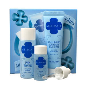 Набор средств для ухода за лицом мини-формата Alltimate Hyaluronic&PDRN Trial Kit The Face Shop Набор средств для ухода за лицом мини-формата Alltimate Hyaluronic&PDRN Trial Kit The Face Shop