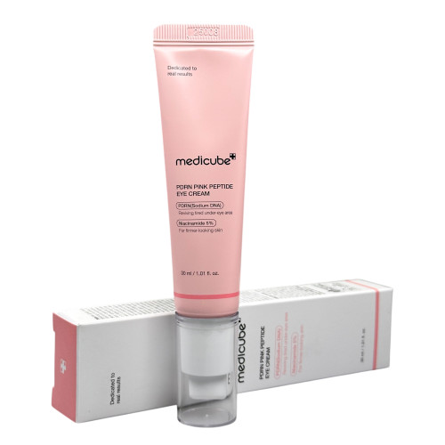 Крем для кожи вокруг глаз осветляющий PDRN Pink Peptide Eye Cream Medicube Крем для кожи вокруг глаз осветляющий PDRN Pink Peptide Eye Cream Medicube