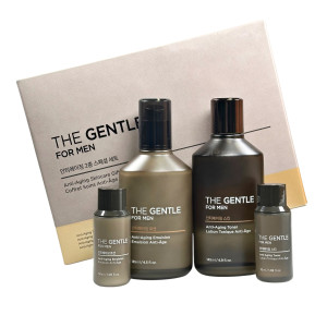 Набор для ухода за лицом мужской The Gentle For Men Anti-Aging Skincare Gift Set The Face Shop