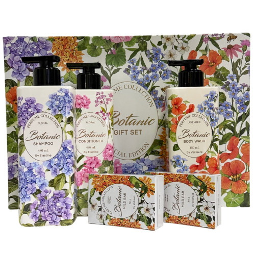 Набор уходовых средств для волос и тела Botanic Perfume Collection Gift 5 Set On:The Body & Veilment