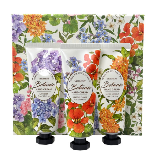 Набор парфюмированных кремов для рук Botanic Perfume Collection Hand Cream Set Veilment