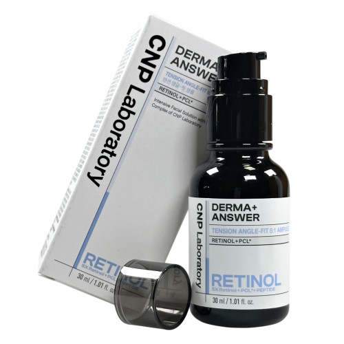 Сыворотка для лица с ретинолом Retinol Tension Angle-Fit 5:1 Ampule Derma+Answer CNP