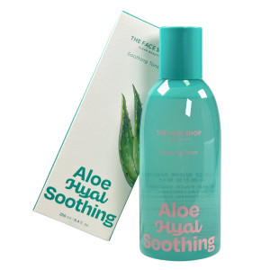 Тонер для лица успокаивающий Aloe Hyal Soothing Toner The Face Shop
