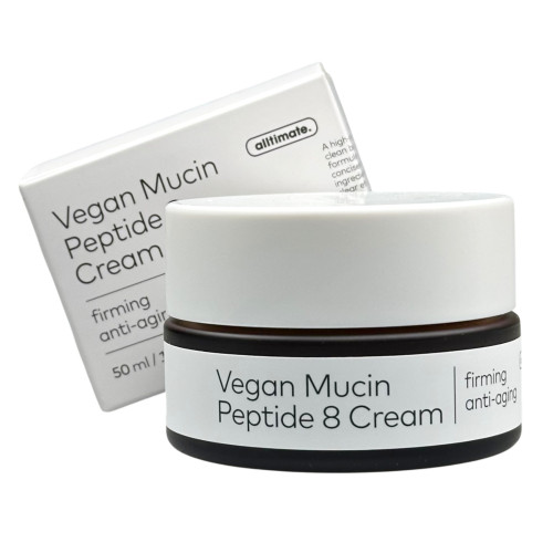 Крем для лица с пептидами и муцином конопли Vegan Mucin Peptide 8 Cream The Face Shop