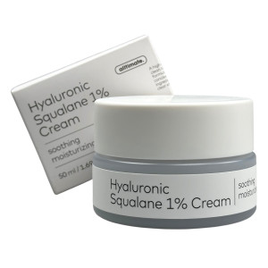 Крем для лица увлажняющий Hyaluronic Squalane 1% Cream The Face Shop