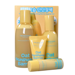 Набор средств для восстановления и укрепления защитного барьера кожи Oat Panthenol Barrier Special Set The Face Shop