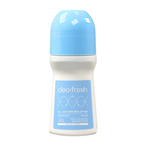Дезодорант шариковый White Musk Deo Fresh All Day Dry Solution Deodorant On: The Body