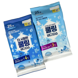 Дезодорирующие салфетки для тела Ice Cool With Nature Cooling Body Tissue On:The Body