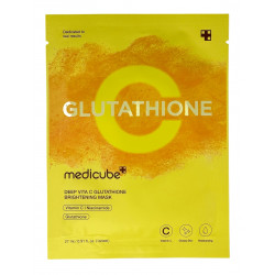 Маска для сияния кожи лица Deep Vita C Glutathione Brightening Mask Medicube