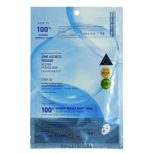 Гидрогелевая маска для лица с микроиглами увлажняющая Hydrop Reedle Shot 100 Hydrogel Mask VT Cosmetics Гидрогелевая маска для лица с микроиглами увлажняющая Hydrop Reedle Shot 100 Hydrogel Mask VT Cosmetics