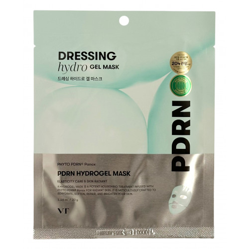 Гидрогелевая маска для сияния кожи лица PDRN Hydrogel Mask VT Cosmetics