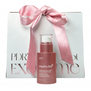 Сыворотка для лица ночная с микроиглами PDRN Pink Collagen Exosome Shot 2000 Set Medicube