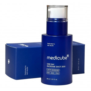 Сыворотка для сужения пор с микроиглами One Day Exosome Shot 2000 Medicube