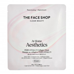 Маска для лица гидрогелевая Aesthetics PDRN Hyalu11 Collagen Mask The Face Shop