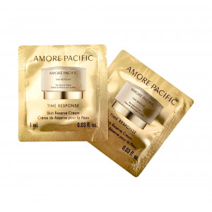 Крем для лица антивозрастной мини-соше Time Response Skin Reserve Cream Amore Pacific