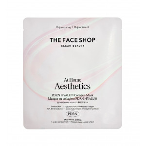 Маска для лица гидрогелевая Aesthetics PDRN Hyalu11 Collagen Mask The Face Shop