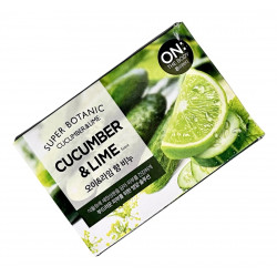 Мыло для лица и тела Cucumber&Lime Super Botanic Mild Soap On:The Body