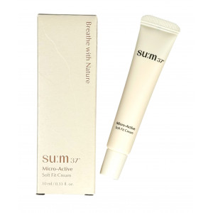 Крем для лица успокаивающий мини-версия Micro-Active Soft Fit Cream SU:M37