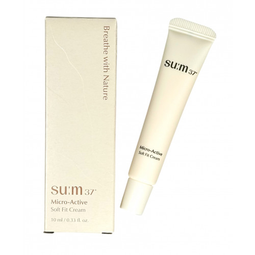 Крем для лица успокаивающий мини-версия Micro-Active Soft Fit Cream SU:M37