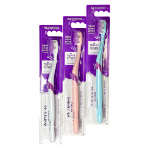 Зубная щетка с индикатором отбеливания Toothbrush Himalaya Pink Salt The Purple Perioe
