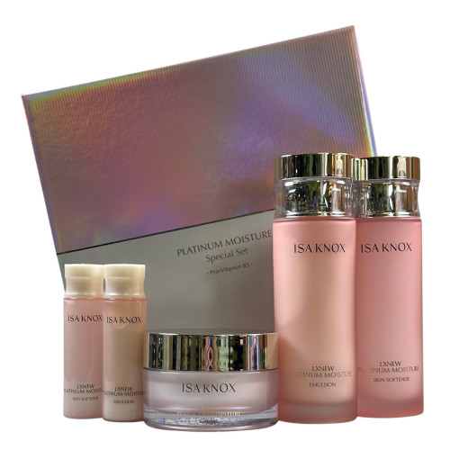 Набор по уходу за лицом Platinum Moisture Skincare Set LXNEW Isa Knox