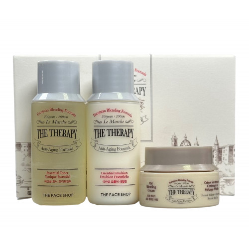 Набор по уходу за лицом мини-версия The Therapy Oil Blending Special Set The Face Shop