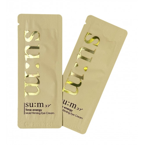 Крем для кожи вокруг глаз мини-соше Time Energy Moist Firming Eye Cream SU:M37