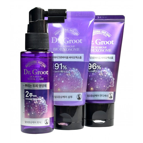 Комплекс средств для укрепления волос Microbiome Total Care Dr.Groot