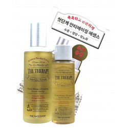 Тонер-сыворотка для лица питательный (двойной объем) The Therapy Essential Toner Treatment Set The Face Shop