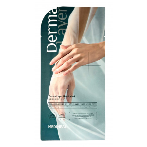 Маска-перчатки для рук Derma Layer Hand Mask Mediheal