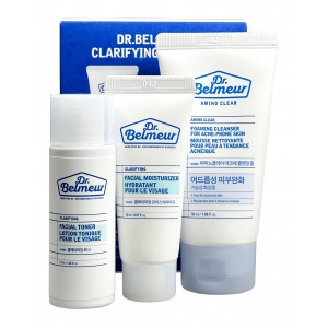 Набор средств для проблемной кожи лица (мини-версия) Dr.Belmeur Clarifying Trial Kit The Face Shop