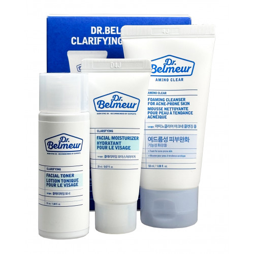Набор средств для проблемной кожи лица (мини-версия) Dr.Belmeur Clarifying Trial Kit The Face Shop