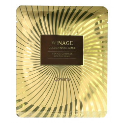 Маска-салфетка для лица Winage Golden Snail Mask Coreana