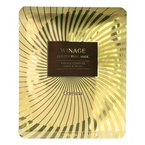 Маска-салфетка для лица Winage Golden Snail Mask Coreana