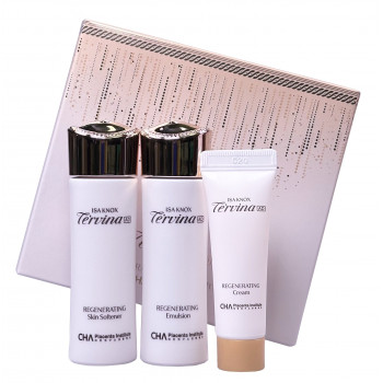 Набор по уходу за лицом мини-версия Tervina Regenerating Special Gift Set Isa Knox