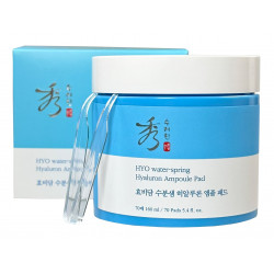 Пэды увлажняющие для лица Hyo Water Spring Hyaluron Ampoule Pad Sooryehan