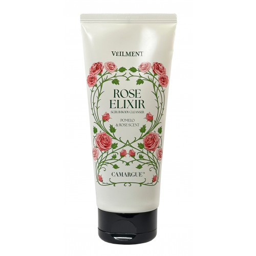 Пенный скраб для тела Rose Elixir Scrub Body Cleanser Veilment