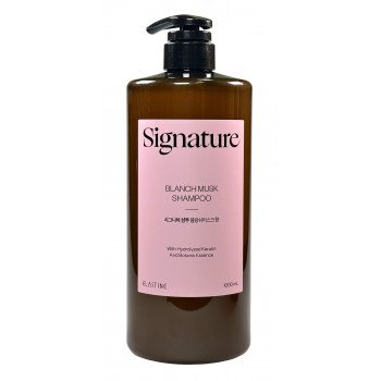 Шампунь для волос Signature Scalp and Damage Clinic Shampoo Blanch Musk  Elastine