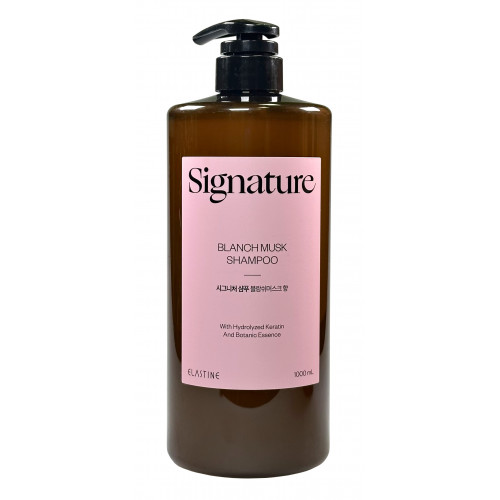 Шампунь для волос Signature Scalp and Damage Clinic Shampoo Blanch Musk  Elastine