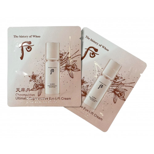 Крем для кожи вокруг глаз (пробник) Cheonyuldan Ultimate Regenerative Eye Lift Cream The History of Whoo