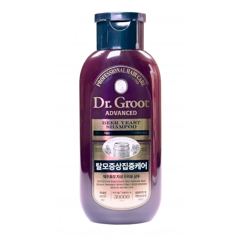 Шампунь для волос укрепляющий Microbiome Beer Yeast Nutrition Shampoo Dr.Groot