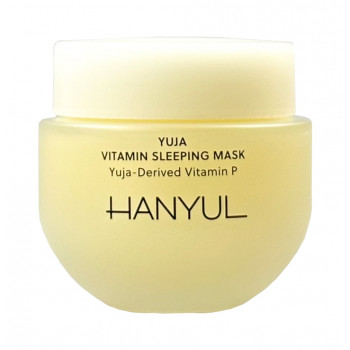 Ночная отбеливающая маска для лица Yuja Sleeping Mask Hanyul