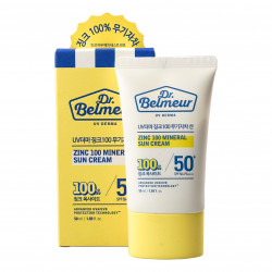 Солнцезащитный крем для лица Dr.Belmeur Zinc 100 Mineral Sun Cream SPF50+ PA++++ The Face Shop