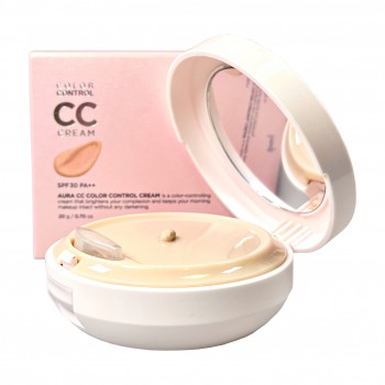 Тональный CC-крем Aura CC Color Control Cream SPF30 PA++ The Face Shop