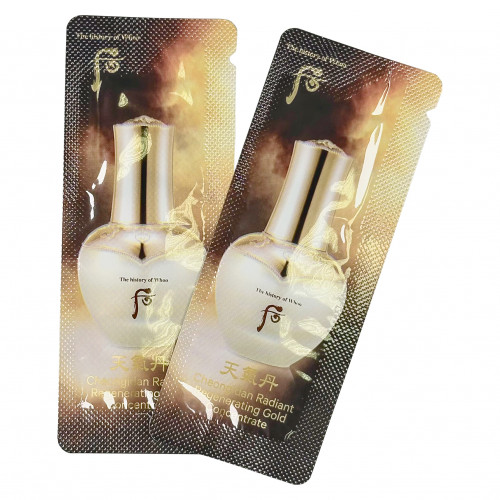 Сыворотка для лица (пробник) Cheongidan Radiant Regenerating Gold Concentrate The History of Whoo